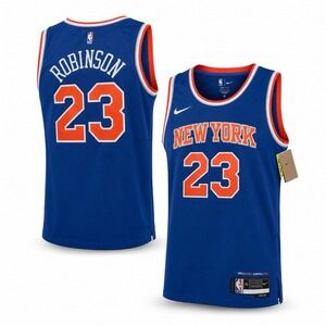 New York Knicks Robinson 23  Swingman Icon Edition Jersey Blue size 52 / XL